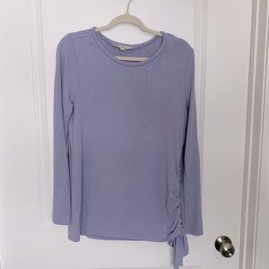 LOFT Side Tie Tunic Top
